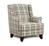 Fusion 260 Transitional Accent Chair 260 Coats Flannel