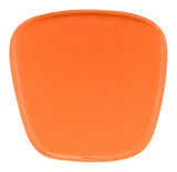 Zuo Modern Wire 100% Polyurethane, Foam Modern Commercial Grade Cushions Orange 100% Polyurethane, Foam