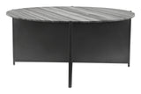 Zuo Modern Mcbride Marble, MDF, Iron Modern Commercial Grade Coffee Table Gray, Black Marble, MDF, Iron