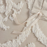 Viola Shabby Chic 100% Cotton Tufted Duvet Cover Set
