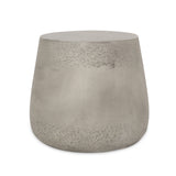 Orion Outdoor Contemporary Lightweight Concrete Accent Side Table Noble House
