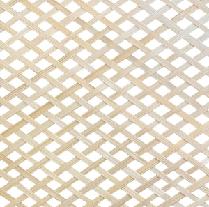 Zuo Modern Finch Bamboo, Steel Transitional Commercial Grade Ceiling Lamp Natural Bamboo, Steel