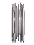 Bethel Shiny Nickel LED Wall Sconce in Stainless Steel