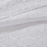 madison park quebec transitional 100 polyester microfiber bedspread set