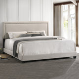 Intercon Zion Modern Upholstered King Bed UB-BR-ZONKNG-FOG-C UB-BR-ZONKNG-FOG-C