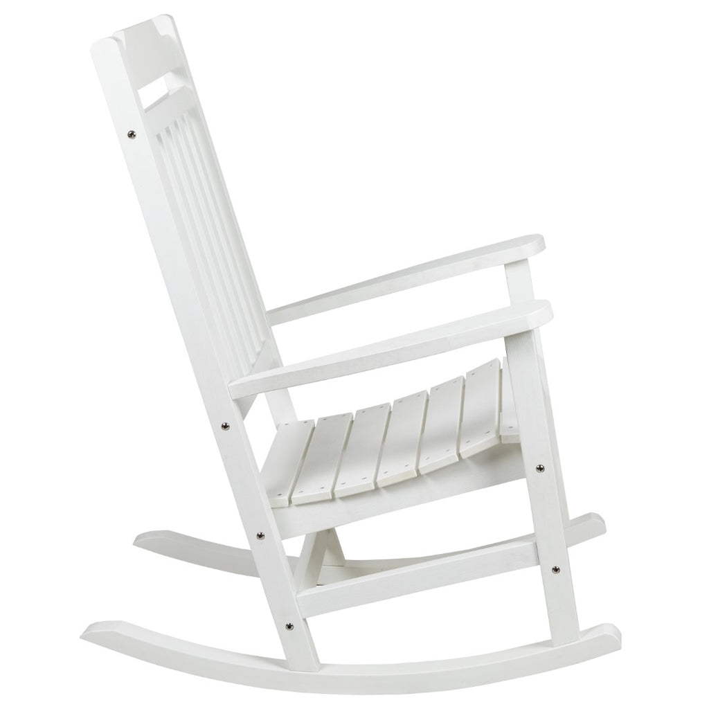 English Elm EE2050 Cottage Rocking Chair White EEV-14760
