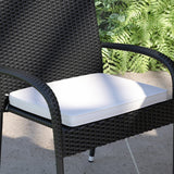 English Elm EE1052 Classic Patio Chair Cushion - Set of 2 Cream EEV-10729