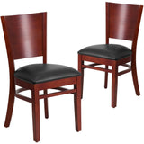 EE1247 Traditional Commercial Grade Wood Restaurant Chair [Single Unit]