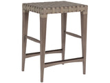 Cohesion Program Milo Leather Backless Counter Stool