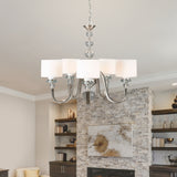 Yosemite Home Decor Mitchell Peak Collection Five Light Chandelier 2009-5U-SS-YHD