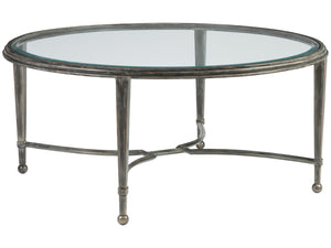 Metal Designs Sangiovese Round Cocktail Table