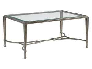 Metal Designs Sangiovese Small Rectangular Cocktail Table