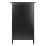 Winsome Wood Henry Accent Table, Nightstand, Black 20115-WINSOMEWOOD