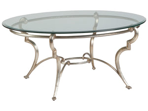 Signature Designs Colette Oval Cocktail Table
