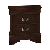 Louis Philippe Traditional 2-drawer Nightstand