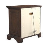 Elk Grove Country Rustic 3-drawer Nightstand Vintage Bourbon