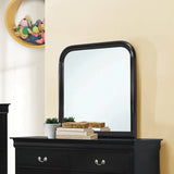Louis Philippe Traditional Rectangle Dresser Mirror