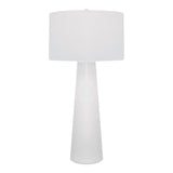 Obelisk 36'' High 1-Light Table Lamp - White