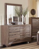 Kauffman Transitional Rectangular Mirror – Sleek Design with Natural Oak Finish for Modern Spaces