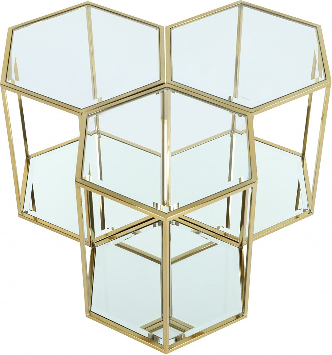 Glassimo Glass Contemporary End Table