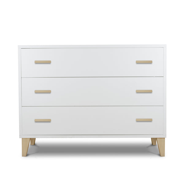 Pali Caravaggio Dresser Assembled White/Natural Hard Beech 20503A-WN