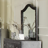 Deanna Traditional Button Tufted Mirror
