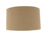 20522 Dark Burlap 22” Drum Shade