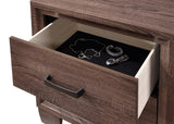 Brandon Casual 2-drawer Nightstand Medium Warm Brown