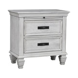 Franco French Country 2-drawer Nightstand Antique White