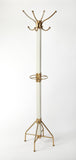 Butler Specialty Logan Square White & Gold Coat Rack/Tree 2059126