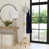 Butler Specialty Logan Square White & Gold Coat Rack/Tree 2059126