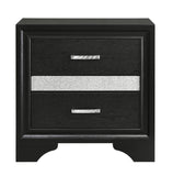Miranda Contemporary 2-drawer Nightstand Tray