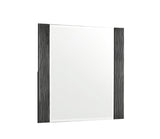 Blacktoft Contemporary Rectangle Dresser Mirror Black