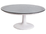 Signature Designs Seascape Round White Cocktail Table