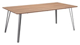 Perpignan MDF, Steel Modern Commercial Grade Dining Table