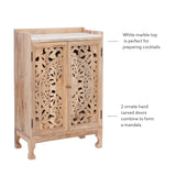 Haven 2 Door Cabinet Natural