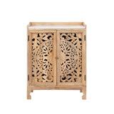 Haven 2 Door Cabinet Natural