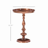 Keagan Side Table Copper 