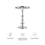 Keagan Side Table Silver