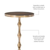 Malone Side Table Gold