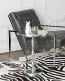 Malone Side Table Silver