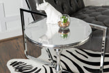 Malone Side Table Silver