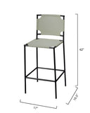 Jamie Young Co. Asher Bar Stool 20ASHE-BSDG