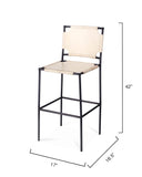 Jamie Young Co. Asher Bar Stool 20ASHE-BSOW