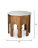 Jamie Young Co. Atlas Side Table 20ATLA-LGWH