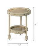 Jamie Young Co. Delta Side Table 20DELT-STWH