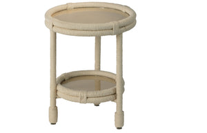 Jamie Young Co. Delta Side Table 20DELT-STWH