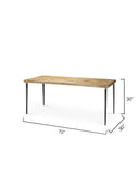 Jamie Young Co. Farmhouse Dining Table 20FARM-DTNA