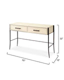 Jamie Young Co. Nevado Console Table 20NEVA-COOW