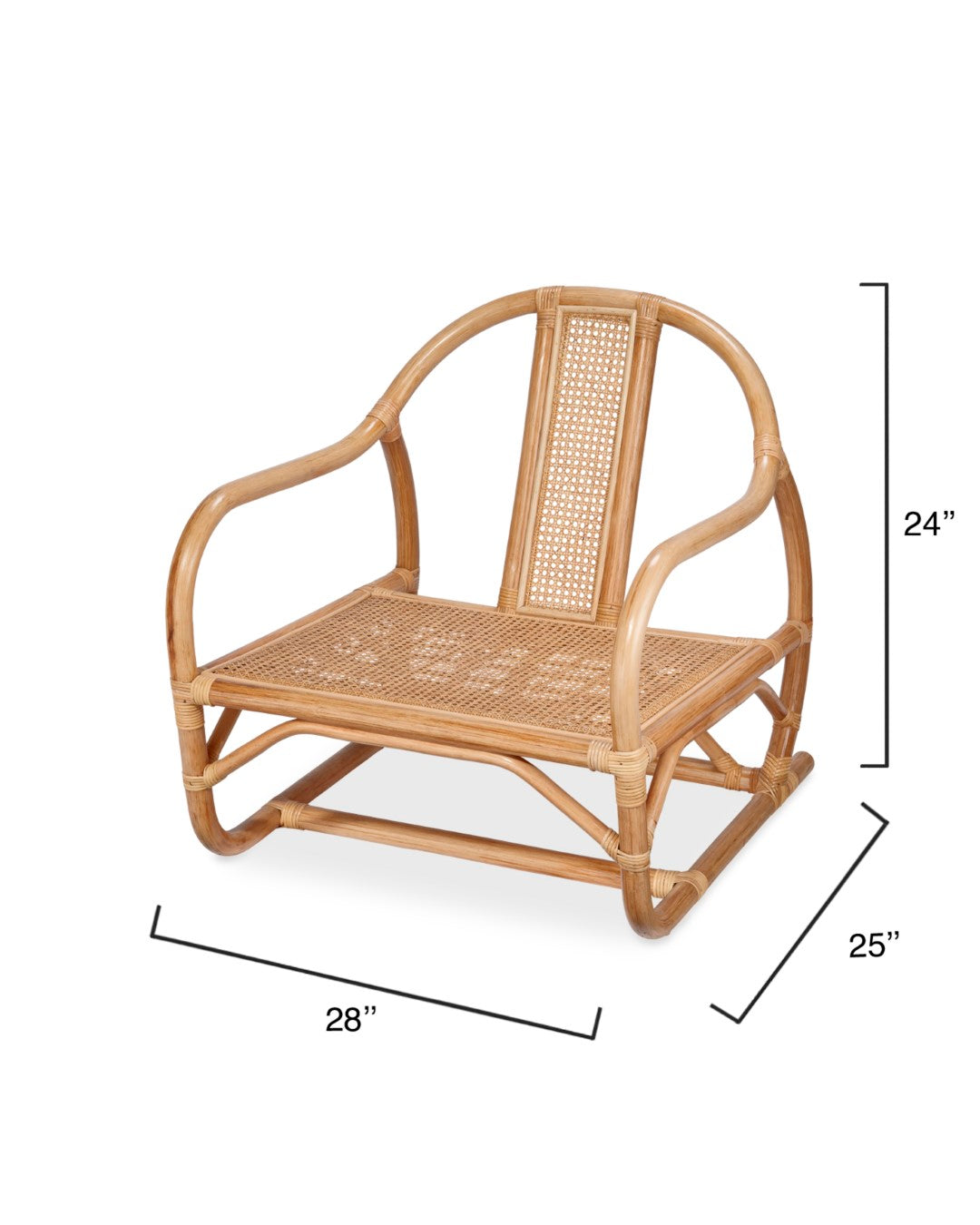 Orchid Rattan Lounge Chair - Thumbnail 5